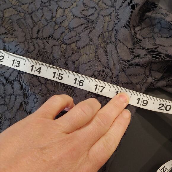 Madewell NWT Lace Long-Sleeve Shift Dress Size 6 - Picture 6 of 11